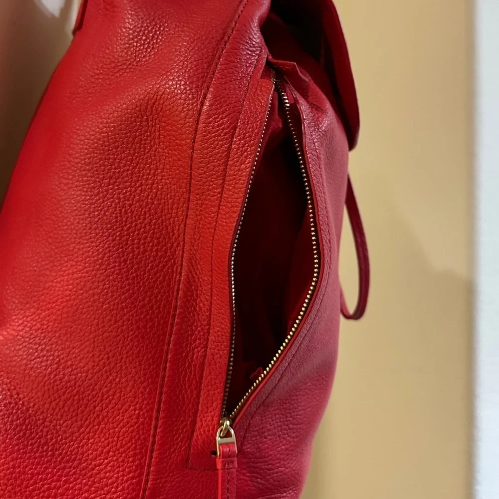 Tory Burch Red Backpack - Picture 13 of 17